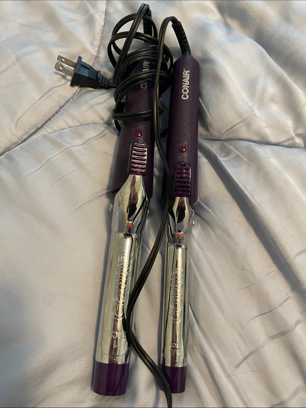 Conair Purple Curling Irons - Pair